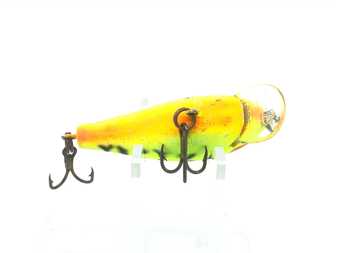 Rebel Teeny Shallow-R F97, #34 Chartreuse/Black Stripes/Green Back Color