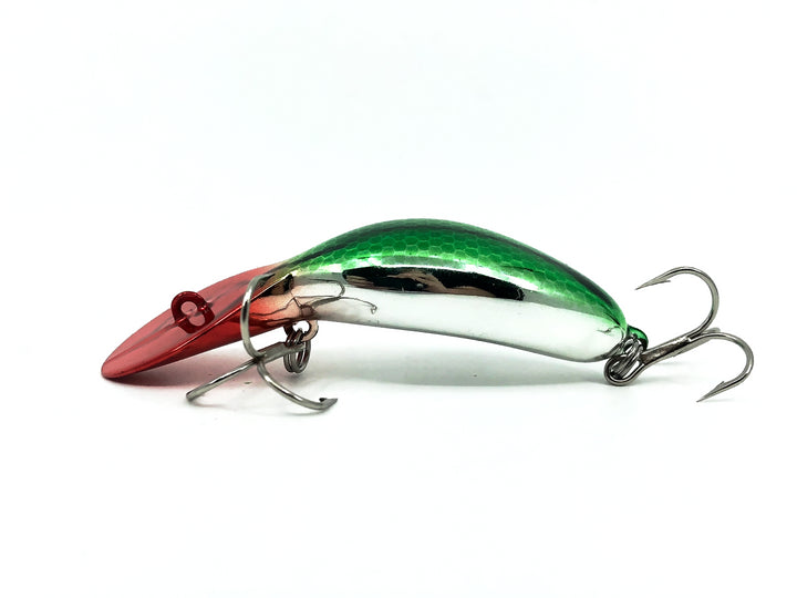 Heddon Clatter Tad, SGR Silver Green Shiner Color