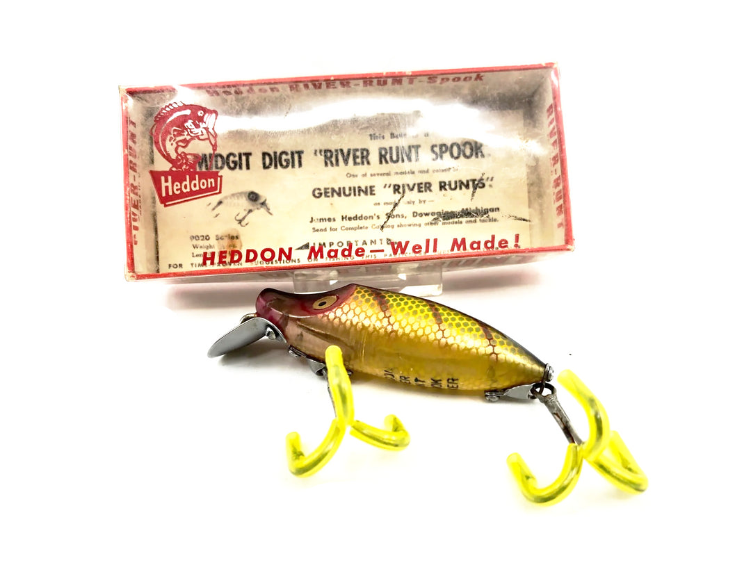 Heddon River Runt Spook Sinker Perch Color with Incorrect Box