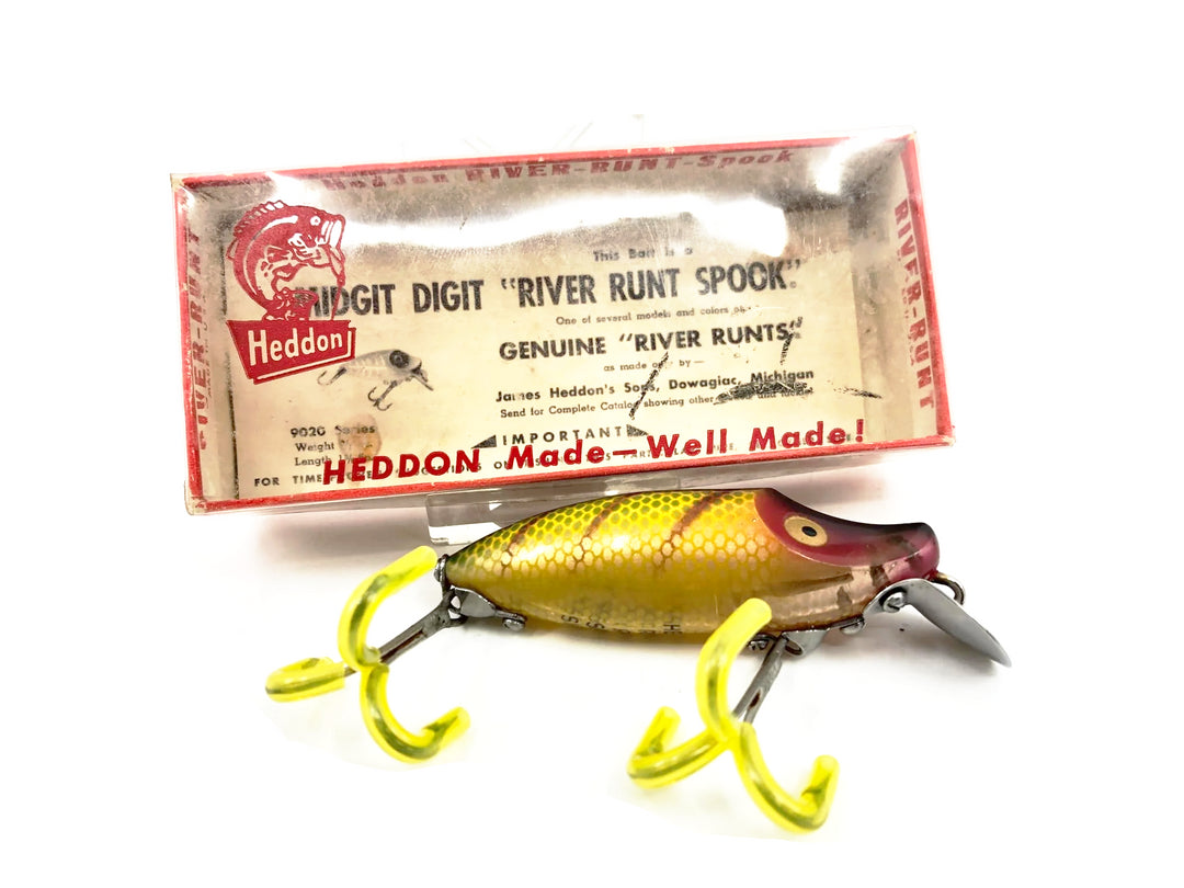 Heddon River Runt Spook Sinker Perch Color with Incorrect Box