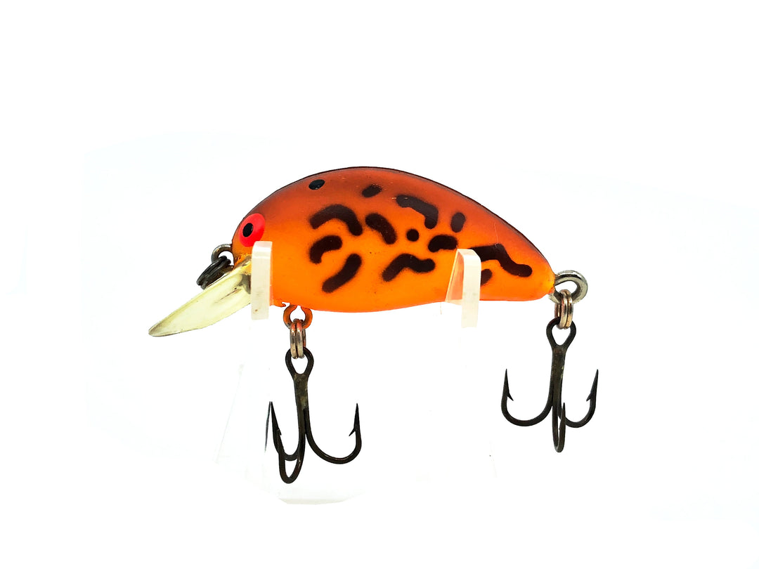 Bomber Model A 1A, E4 Dull Brown/Orange Crawdad/Orange Belly Color Screwtail Model