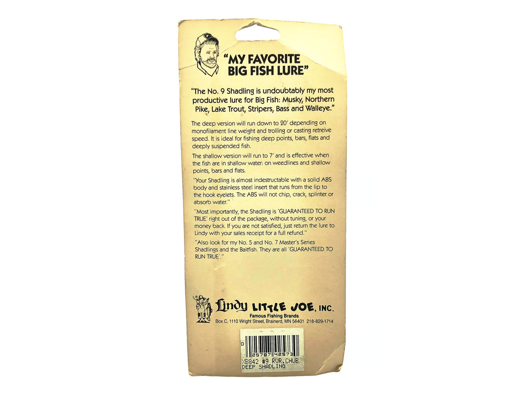 Lindy Little Joe Master's Series Deep Shadling, #9 River Chub Color on Card