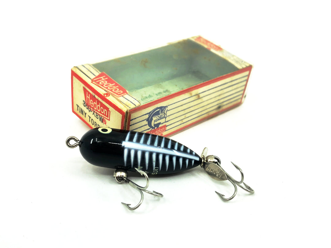 Heddon Tiny Torpedo, XBW Black Shore Color, with Box