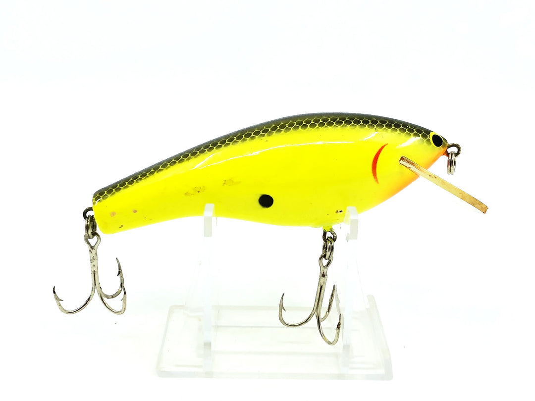 Bagley Balsa B BB4-09, Black on Chartreuse Color