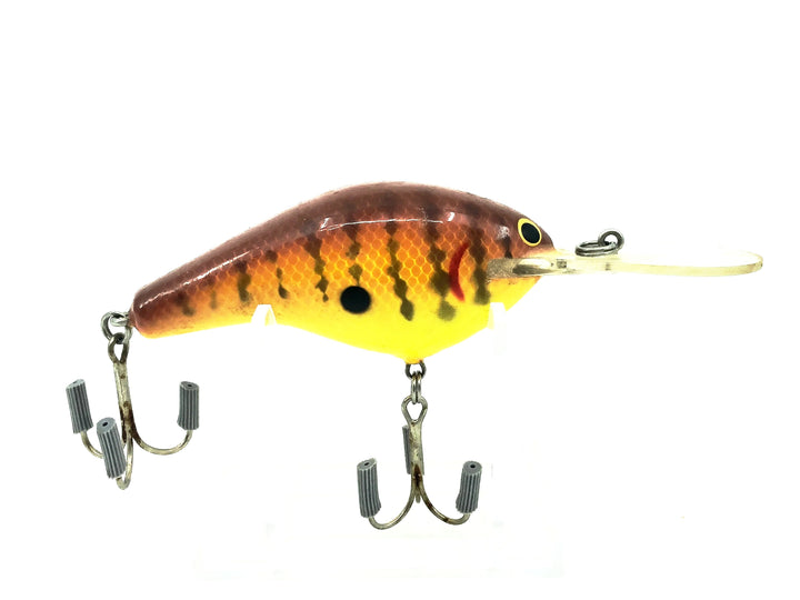 Bagley Diving B3 DB3-DC9, Dark Crayfish on Chartreuse Color