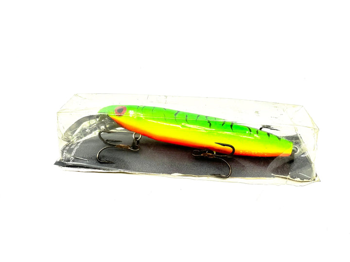 Joe Bucher Tackle Co. Buchertail Depth Raider 8", Firetiger Color on Card