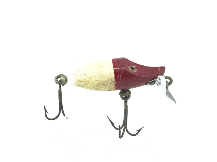 Heddon Tiny River Runt 350, RH Red Head/White Body Color