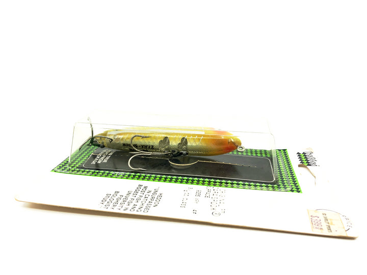 Heddon Original Zara Spook, XRY Yellow Shore Minnow Color New on Card