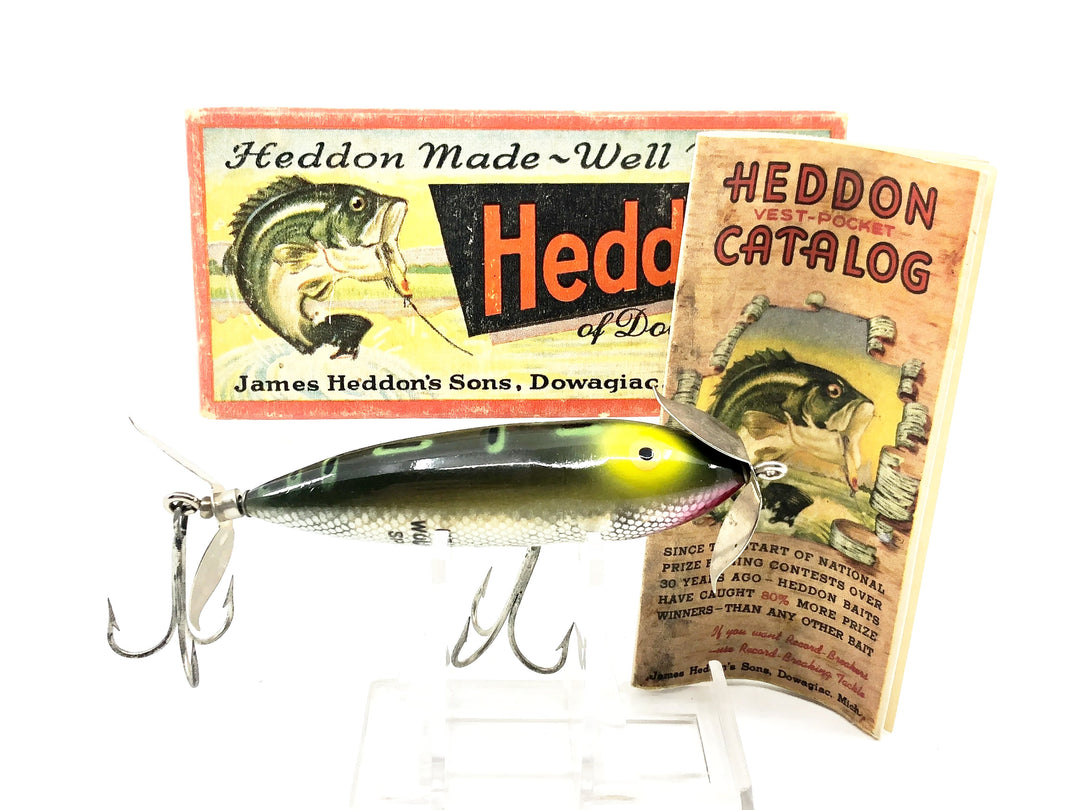 Heddon Wounded Spook 9140, BF Bullfrog Color w/Box