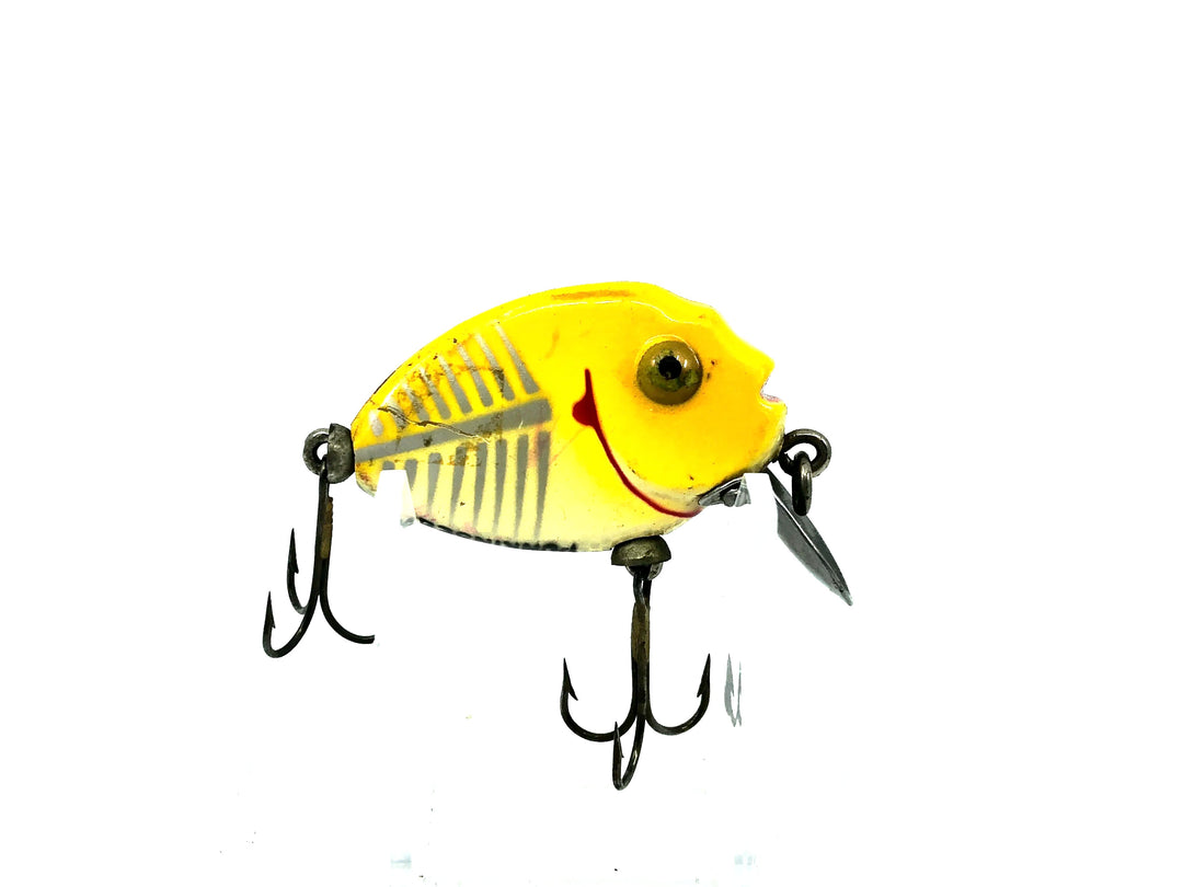 Heddon Tiny Punkinseed 380 XRY Yellow Shore Minnow Color Gold Eyes
