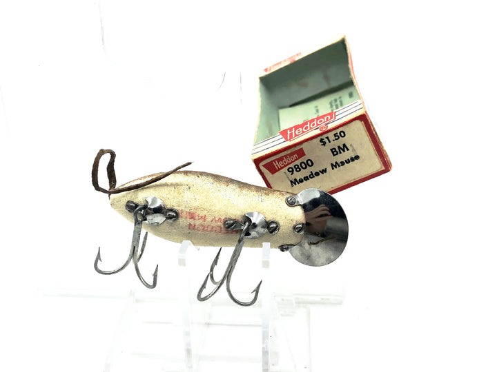 Heddon Meadow Mouse with Box 9800, BM Brown Mouse Color w/Box