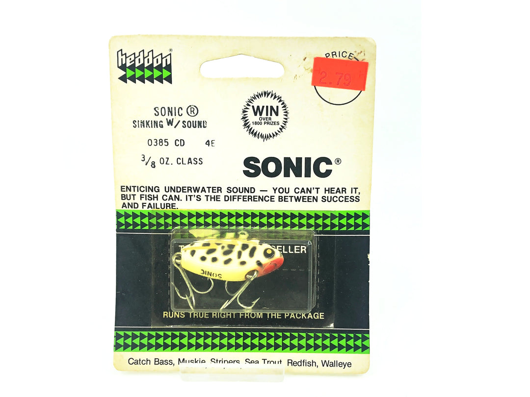 Heddon Sonic 385 CD, Coachdog Color on Card