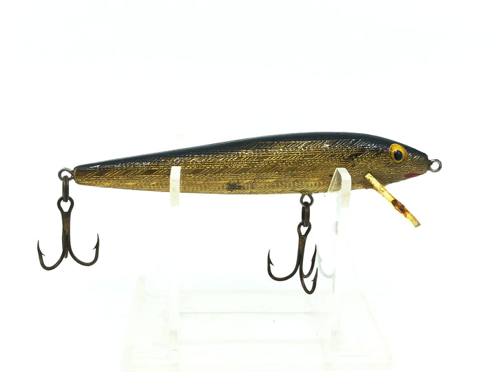 Rebel Floating Minnow F10, Gold/Black Back Color