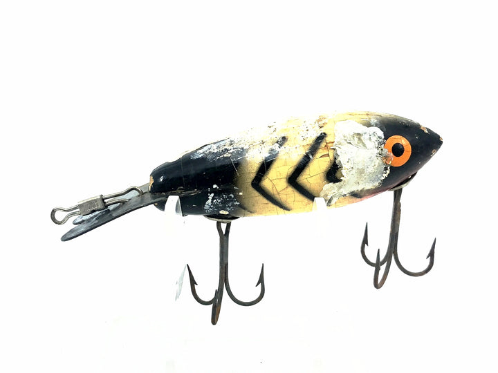 Wooden Bomber 500 Series, #06 White/Black Ribs Color