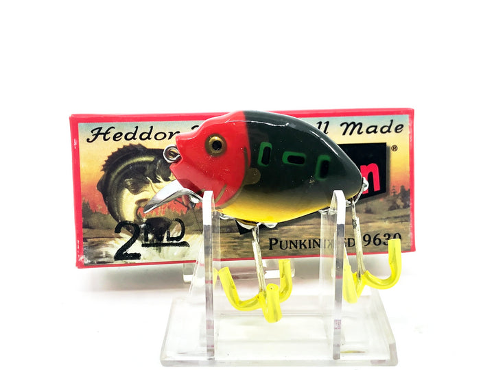 Heddon 9630 2nd Punkinseed X9630BFRHG Bullfrog/Red Head Color New in Box