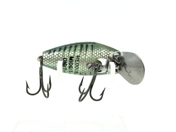 Heddon Midgit Digit River Runt Spook 9020, XRG Green Shore Color