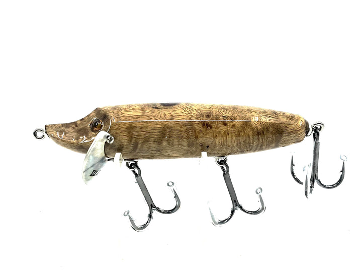 Musky Dan (XXX Lures) Vamp, Stained Hardwood