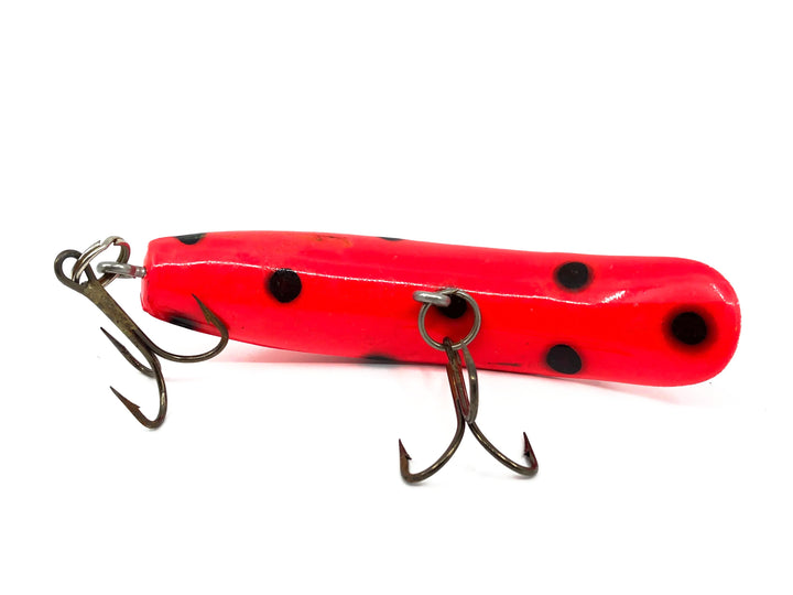 Kwikfish K15 RFB Red Fluorescent/Black Spots Color