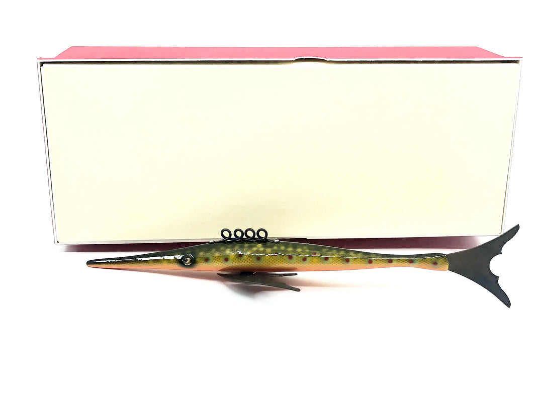 Macatawa Bait Co. Gar Decoy, Brook Trout Color w/Box