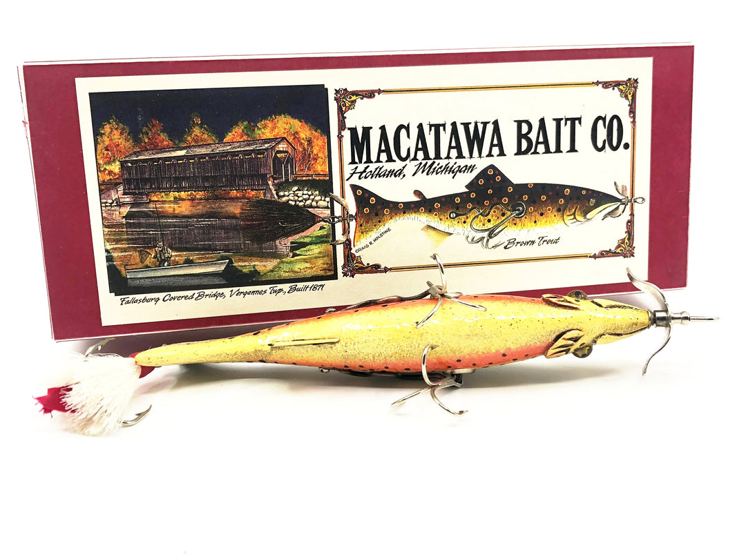 Macatawa Bait Co. Rainbow Trout Minnow 6" Lure w/Box