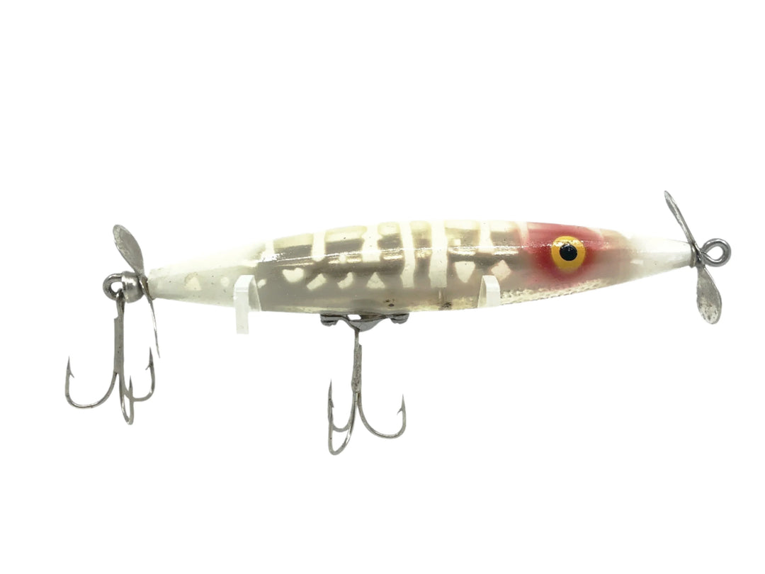Heddon Dying Flutter, XRW White Shore Color