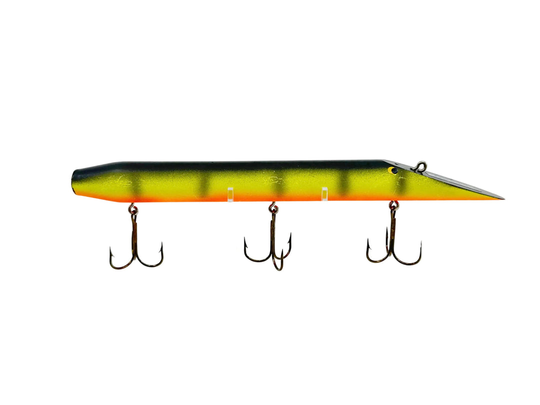 Rouser Musky Jerkbait, Perch Color