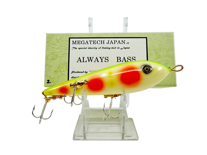 Megatech Japan 3 Hook Lure, Strawberry Color w/Box-Signed