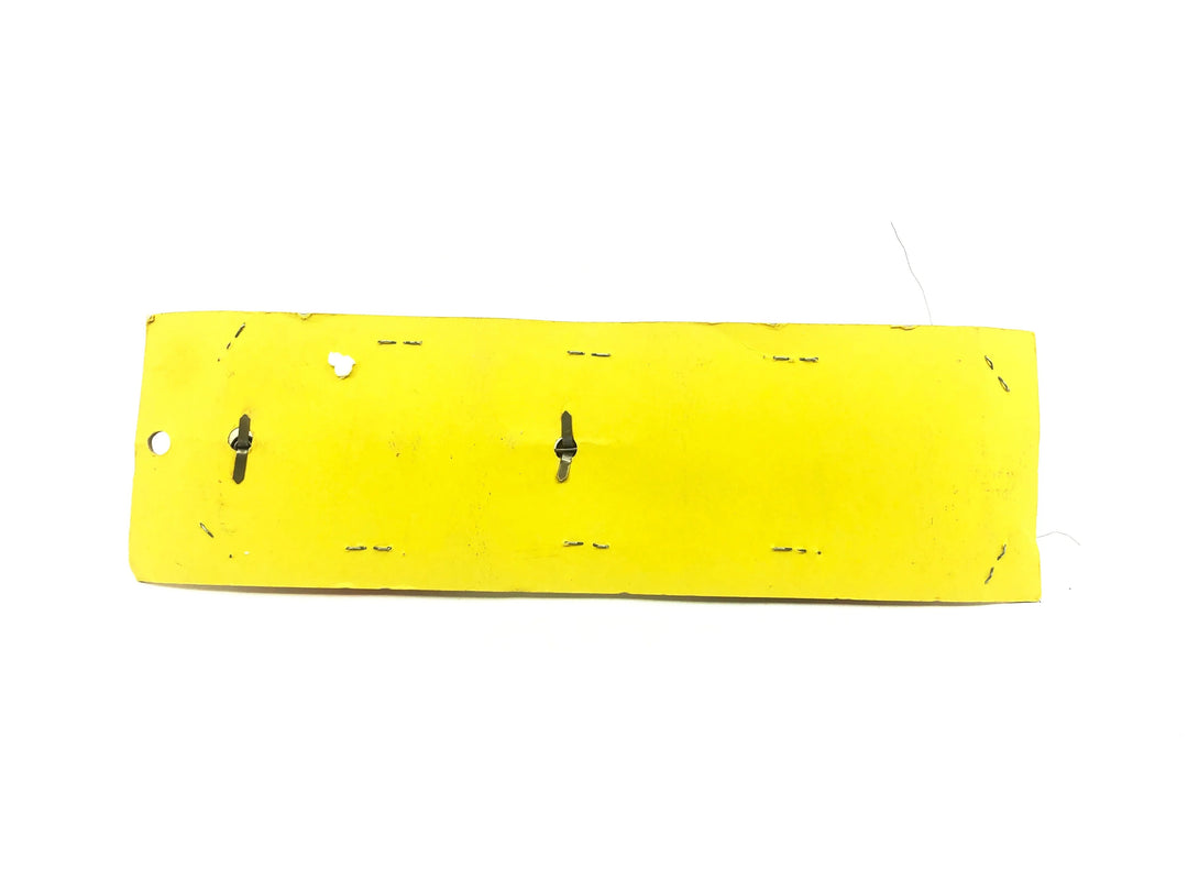 Bishop Tackle Xterminator Muskie Spinner, Orange Blade/White & Red Color on Card