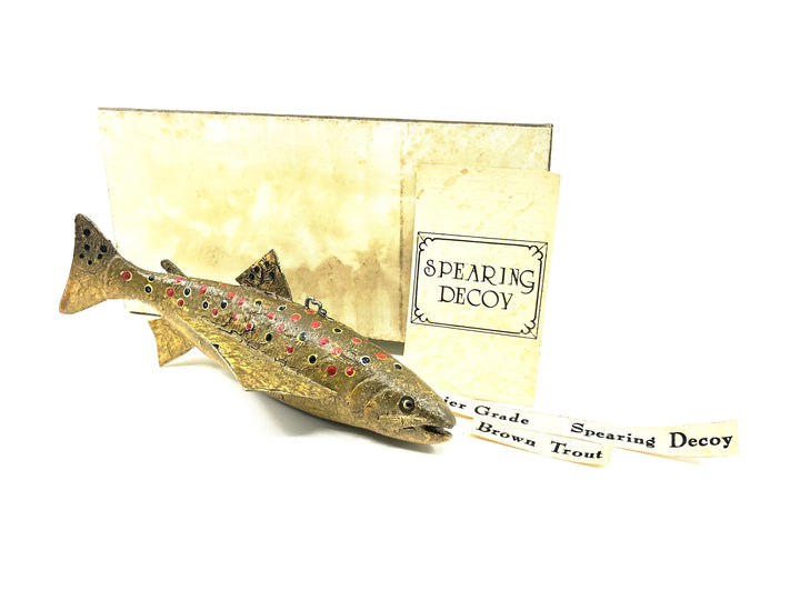 Macatawa Bait Co. Early Brown Trout Spearing Decoy with Box