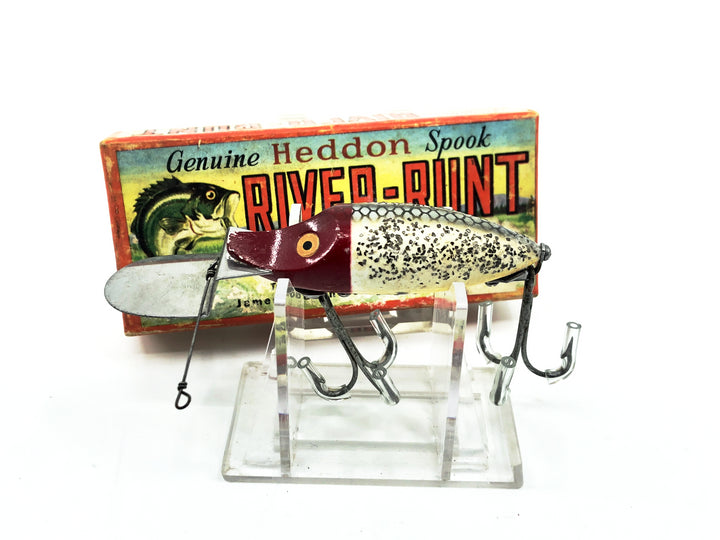 Heddon River Runt Spook Go-Deeper, D-9110-RHF Red Head Flitter Color with Box and Paperwork