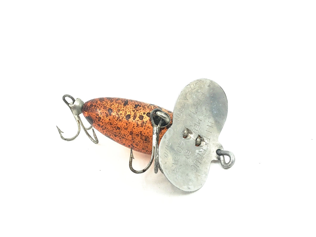 Arbogast Jitterbug 1/4oz, #70 Pumpkinseed Color