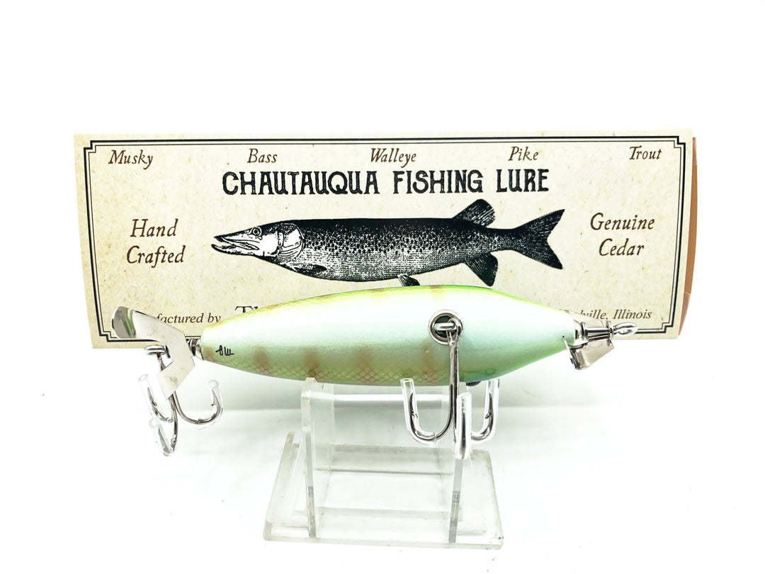Chautauqua Topwater Minnow, Classic Yellow Perch Color