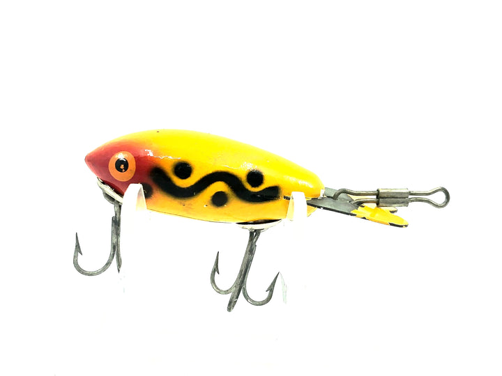 Wooden Bomber 200 Series, #57 Yellow Black Shadow Stripe Color