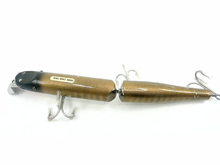 Creek Chub Wooden Giant Jointed Pikie 800, #00 Pikie Scale Color