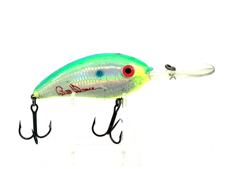 Xcalibur Bill Dance Suspending Fat Free Shad, Holographic Citrus Shad Color