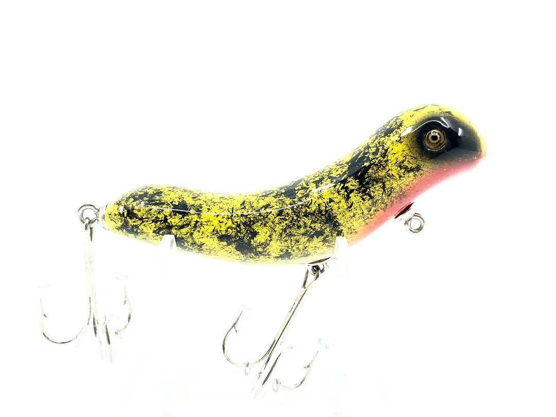 Musky Dan (XXX Lures) Topwater Walking Bird Bait, Frog Color