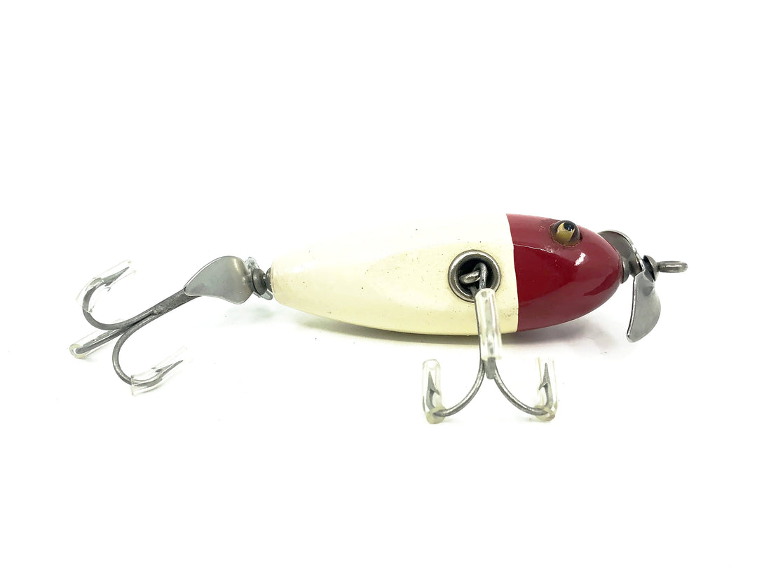Creek Chub Baby Injured Minnow 1600 Red White 1602 Color - Excellent condition
