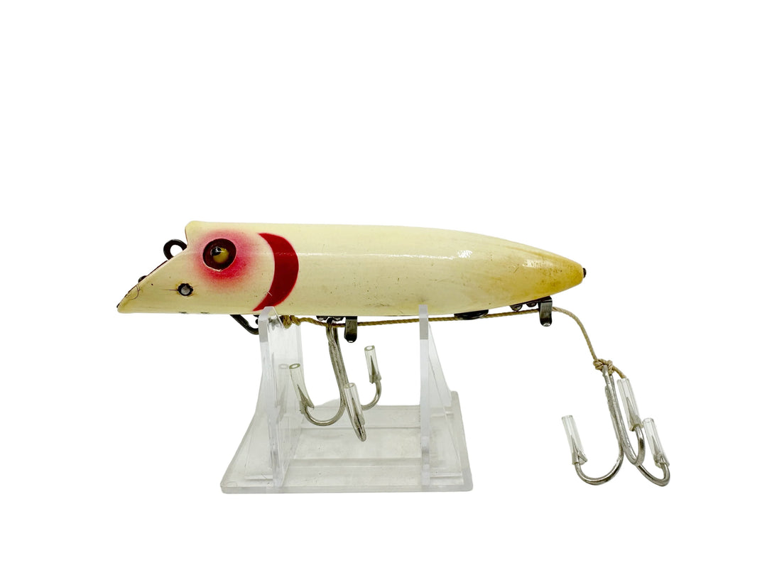 Heddon King Basser 8550, 2M White/Red Gills Color