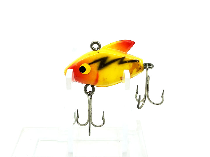 Imitation Heddon Sonic Lure Yellow with Black Bolt