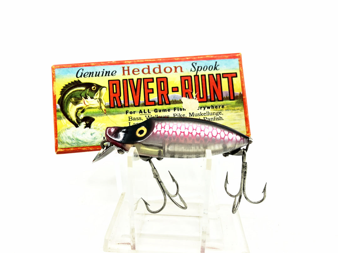 Heddon River Runt Spook 9110-P, Shiner Scale Color with Box