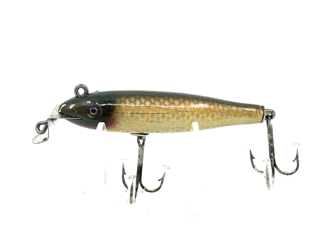 Vintage Creek Chub Baby Pikie 900, #04 Golden Shiner Color-Very Early