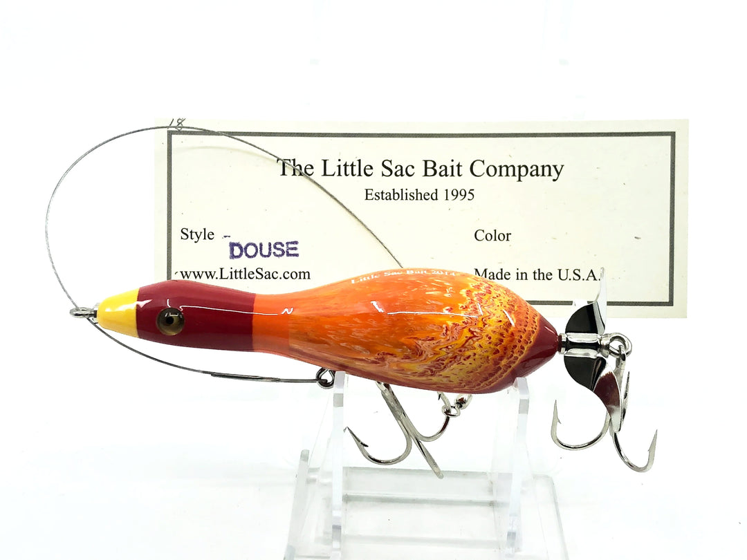 Little Sac Bait Company Douse (Struggling Mouse) Brown Marbleized Color w/Signed Box