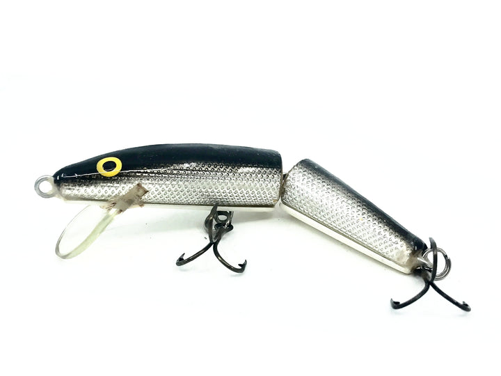 Rapala Jointed Floating Minnow J-9, S Silver/Black Back Color