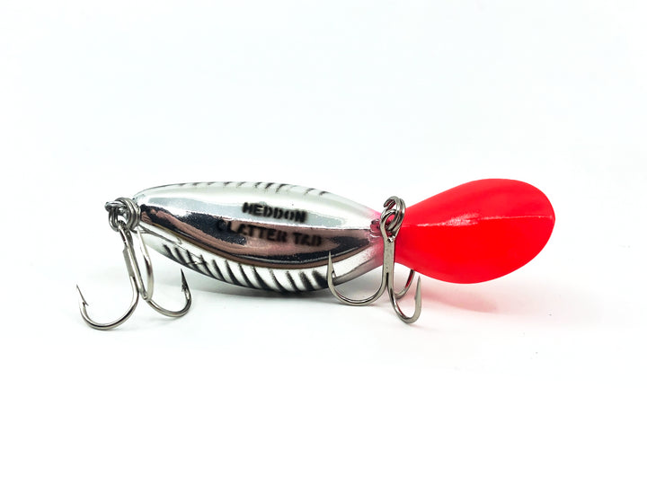 Heddon Clatter Tad, NRHB Nickle/Red Head/Black Shore Color