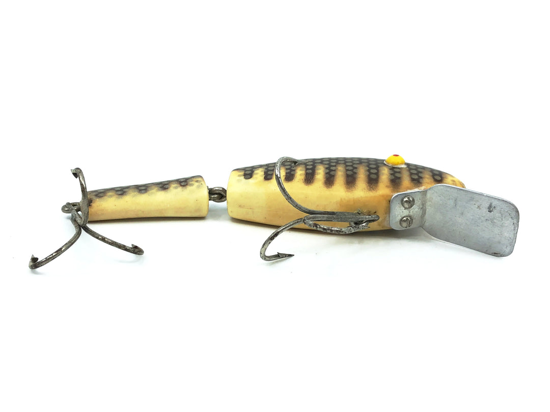 L & S Muskie-Master Opaque Eyes, White Belly-Black Back/Speckles and Ribs Color