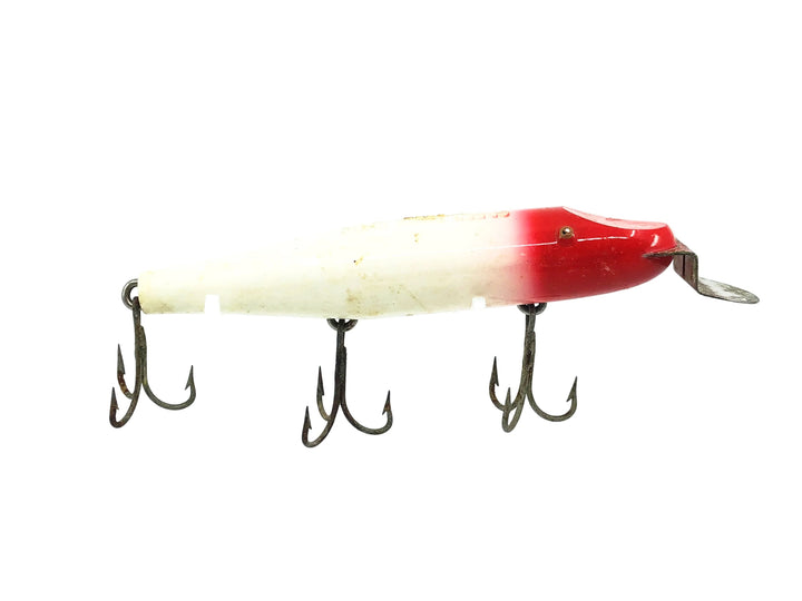 Creek Chub Husky Pikie 2300, Red Head/White Color