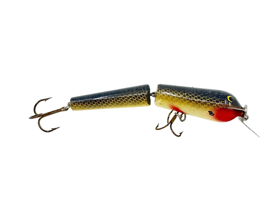 Smity Bait Jointed 9", Black Sucker Color