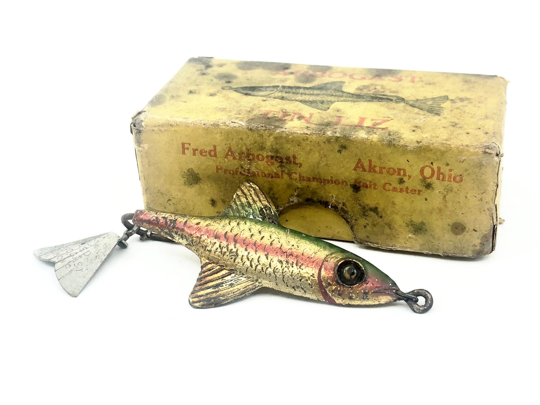 Arbogast Tin Liz, Red/Green w/Box - Early 1930s