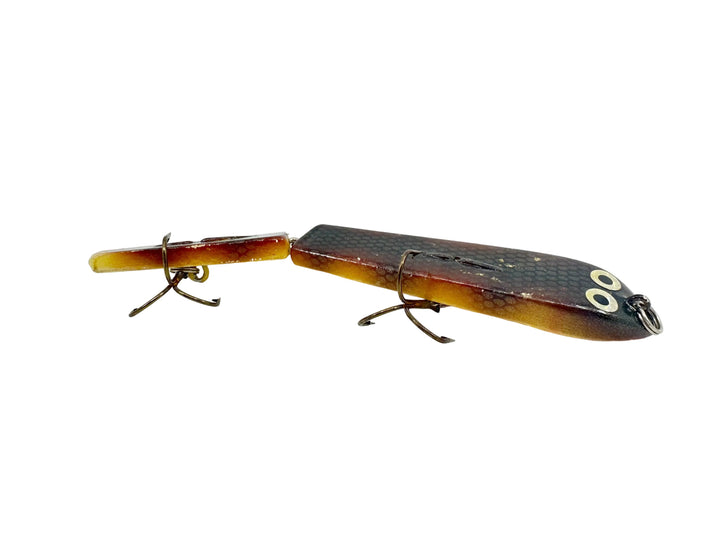 Muskie Catcher Jointed Bait, Brown Perch Color