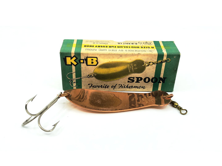 Vintage K-B Spoon with Box, Copper Color-Superior, Wisconsin